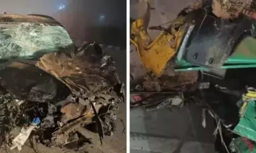 വിവാഹശേഷം വീട്ടിലേക്ക് മടങ്ങവേ വാഹനങ്ങൾ കൂട്ടിയിടിച്ച് അപകടം; നവദമ്പതികളടക്കം ഏഴ് പേർക്ക് ദാരുണാന്ത്യം; കാലനായത് മൂടൽ മഞ്ഞ്; കണ്ണീരോടെ നാട്ടുകാർ; സംഭവം ഉത്തർപ്രദേശിൽ