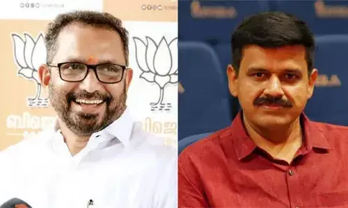 ജൂനിയര്‍ മാന്‍ഡ്രേക്ക് എന്നൊരു സിനിമയുണ്ട്, വോട്ടെണ്ണല്‍ ദിവസമായ 23 കഴിഞ്ഞും അവിടെ തന്നെ നിര്‍ത്തണം; തിരിച്ചയക്കരുത്; സന്ദീപ് വാര്യരുടെ കോണ്‍ഗ്രസ് പ്രവേശനത്തെ പരിഹസിച്ചു കെ സുരേന്ദ്രന്‍