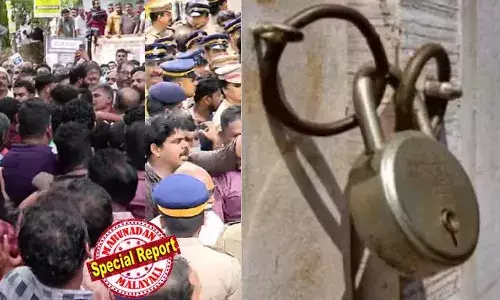 കോഴിക്കോട് നാളെ കോണ്‍ഗ്രസ് ഹര്‍ത്താല്‍; ചേവായൂര്‍ ബാങ്ക് തെരഞ്ഞെടുപ്പില്‍ ഉണ്ടായത് കേട്ടുകേള്‍വി ഇല്ലാത്ത അതിക്രമം;  5000 ഓളം കള്ളവോട്ട് സിപിഎം ചെയ്തു,  10000 കോണ്‍ഗ്രസ് വോട്ടര്‍മാരെ അനുവദിച്ചില്ലെന്ന് എം കെ രാഘവന്‍; പോലീസ് സിപിഎം അഴിഞ്ഞാട്ടത്തിലിന് കൂട്ടുനിന്നെന്നും ആരോപണം