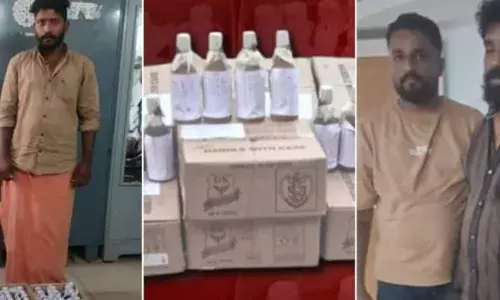 പിക്കപ്പ് വാനിൽ എക്സൈസിന്റെ പരിശോധന; രഹസ്യ അറയിൽ കടത്തിയ 100 ലിറ്റർ മാഹി മദ്യം കണ്ടെടുത്തു; പിടിയിലായത് മാഹി മദ്യം കടത്തി വിതരണം ചെയ്യുന്ന ശൃംഖലയിലെ കണ്ണി