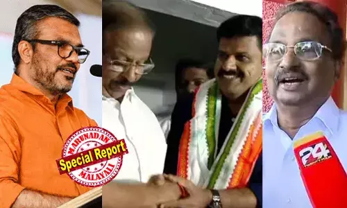 ആ നല്ല കുട്ടി കെപിസിസി ഓഫീസില്‍ ആര്‍ എസ് എസ് ശാഖ തുടങ്ങുമെന്ന് ബാലേട്ടന് ഭയം! ആ കുട്ടി നിലപാട് പറഞ്ഞാല്‍ തീരുമാനമെടുക്കുമെന്ന് പറഞ്ഞ മന്ത്രി എംബി രാജേഷ് ഇപ്പോള്‍ മുന്നില്‍ കാണുന്നത് കോണ്‍ഗ്രസിന്റെ അന്ത്യം! സിപിഎം കഷ്ടിച്ചു രക്ഷപ്പെട്ടുവോ? സന്ദീപ് വാര്യരെ തള്ളി പറയുമ്പോള്‍ ചര്‍ച്ചയാകുന്നത് പഴയ പുകഴ്ത്തലുകള്‍