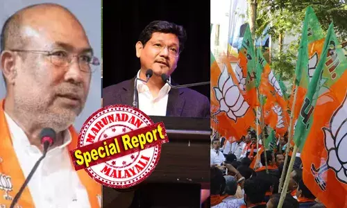 ബിരേന്‍ സിംഗ് സര്‍ക്കാര്‍ വന്‍ പരാജയം;  മണിപ്പൂരില്‍ സംഘര്‍ഷത്തിനിടെ സഖ്യസര്‍ക്കാരിനുള്ള പിന്തുണ പിന്‍വലിച്ച് എന്‍പിപി;  ബിജെപിക്ക് തിരിച്ചടി; സംഘര്‍ഷത്തിന്റെ സ്ഥിതിഗതികള്‍ വിലയിരുത്തി ഡല്‍ഹിയില്‍ ഉന്നതതല ചര്‍ച്ച;  നാളെ അവലോകന യോഗം