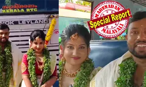 പ്രണയം കെഎസ്ആര്‍ടിസിയോട്..! ഒടുവില്‍ ജീവിതസഖിയെ കിട്ടിയതും ആനവണ്ടിയില്‍ നിന്ന്; പ്രണയ സാഫല്യത്തിന് സാക്ഷിയായും കെഎസ്ആര്‍ടിസി; അമലും അഭിജിതയും വിവാഹത്തില്‍ വ്യത്യസ്തരാകുമ്പോള്‍