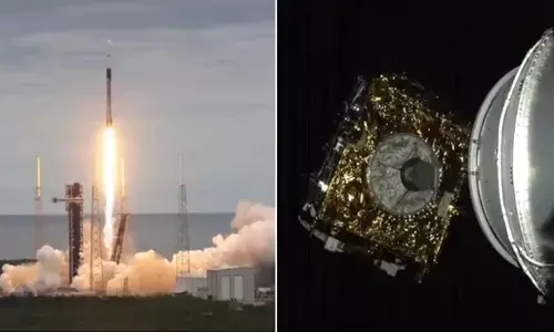 വീണ്ടും ചരിത്രം കുറിച്ച് ഐഎസ്ആര്‍ഒ; വാര്‍ത്താ വിനിമയ ഉപഗ്രഹമായ ജിസാറ്റ് 20ന്റെ വിക്ഷേപണം വിജയം: ബഹിരാകാശത്തെത്തിച്ചത് ഇലോണ്‍ മസ്‌കിന്റെ സ്‌പേസ് എക്‌സുമായി സഹകരിച്ച്