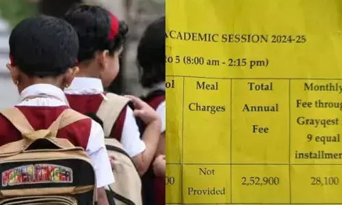 ഒന്നാം ക്ലാസുകാരിയായ മകള്‍ക്ക് ഒരു വര്‍ഷം നല്‍കേണ്ടത് 4.27 ലക്ഷം രൂപ; വര്‍ഷം 20 ലക്ഷം രൂപ വരുമാനമുണ്ടായാലും ഈ ഫീസ് നിരക്ക് താങ്ങാന്‍ കഴിയുമോ? നല്ല വിദ്യാഭ്യാസമെന്നത് ഇന്ന് ആഡംബരം മാത്രമാണ്‌, മധ്യവര്‍ഗത്തിന് താങ്ങാന്‍ കഴിയില്ല; അച്ഛന്‍ പങ്കുവെച്ച് കുറുപ്പ് വൈറല്‍