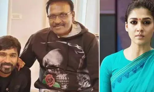 നാനും റൗഡി താന്‍ ചിത്രത്തിലെ ചില രംഗങ്ങള്‍ ഉപയോഗിക്കാന്‍ രണ്ടുവര്‍ഷത്തോളം ധനുഷുമായി ആശയവിനിമയം നടത്തിയെന്ന നയന്‍താരയുടെ അവകാശവാദം തെറ്റ്; നയന്‍താരയ്ക്ക് മറുപടി നല്‍കാന്‍ സമയമില്ല; ചിത്രത്തിന്റെ തിരക്കിലാണ് ധനുഷ്; വിവാദത്തില്‍ പ്രതികരിച്ച് ധനുഷിന്റെ പിതാവ്