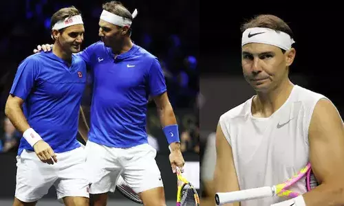 വാമോസ്, റാഫേല്‍ നദാല്‍! നിങ്ങള്‍ എന്നെ ഒരുപാട് തോല്‍പ്പിച്ചു; എനിക്ക് നിങ്ങളെ തോല്‍പ്പിക്കാന്‍ കഴിഞ്ഞതിനേക്കാള്‍ കൂടുതല്‍;  നിങ്ങളുടെ പഴയ സുഹൃത്ത് എപ്പോഴും നിങ്ങള്‍ക്കായി ആഹ്ലാദിക്കുന്നു; ഹൃദയം തൊടുന്ന കുറിപ്പുമായി ഫെഡറര്‍