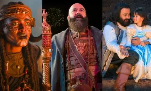 നൂറ്റാണ്ടുകളായി നിധി കാക്കുന്ന ഒരു അഡാർ ഭൂതം; ദൃശ്യ വിസ്മയവുമായി മോഹൻലാൽ ചിത്രം; ബറോസിന്റെ ട്രെയ്‌ലർ പുറത്ത്