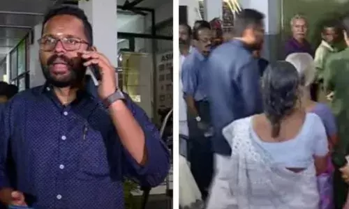 പാലക്കാട് ഉപതെരഞ്ഞെടുപ്പ്; വിവി പാറ്റിൽ സാങ്കേതിക തകരാർ; എല്‍ഡിഎഫ് സ്ഥാനാര്‍ത്ഥി പി  സരിന്‍ വോട്ട് ചെയ്യാതെ മടങ്ങി; പോളിം​ഗ് ഒരു മണിക്കൂർ വൈകി; പ്രശ്നം പരിഹരിച്ച് വോട്ടെടുപ്പ് ആരംഭിച്ചു