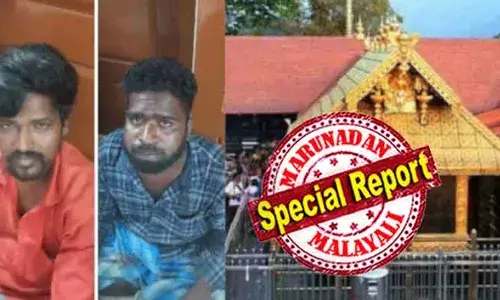 കറുപ്പുസ്വാമി നിരവധി മോഷണ കേസില്‍ പ്രതിയെന്ന് പോലീസ്; മരക്കൂട്ടത്ത് നിന്നും പിടികൂടിയത് തന്ത്രപരമായ നീക്കത്തില്‍; ബ്ലേഡും കത്തിയും അടക്കം മോഷണ സാമഗ്രികളും കിട്ടി; ജാമ്യം കിട്ടിയവര്‍ നേരെ എത്തിയത് സിപിഎം ജില്ലാ കമ്മറ്റി ഓഫീസില്‍; സന്നിധാനം എസ് ഐയ്‌ക്കെതിരെ മര്‍ദ്ദനാരോപണം; ഇടപെട്ട് സിപിഎമ്മും
