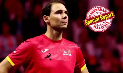 ലോക ടെന്നീസ് ചരിത്രത്തിലെ വലിയ ഇതിഹാസങ്ങളിലൊരാളായി വാഴ്ത്തപ്പെടുന്ന സ്പാനിഷ് താരം റാഫേല്‍ നദാല്‍ കണ്ണിരോടെ പടിയിറങ്ങി; കളിമണ്‍ കോര്‍ട്ടിലെ രാജാവിന് ഡേവിസ് കപ്പില്‍ തോല്‍വിയോടെ മടക്കം; തിരശ്ശീല വീണത് നാല് യുഗത്തിന് നല്ലൊരു വ്യക്തിയായി ഓര്‍മിക്കപ്പെടണമെന്ന ആഗ്രഹം മാത്രമേ ഉള്ളൂ എന്ന് നദാല്‍