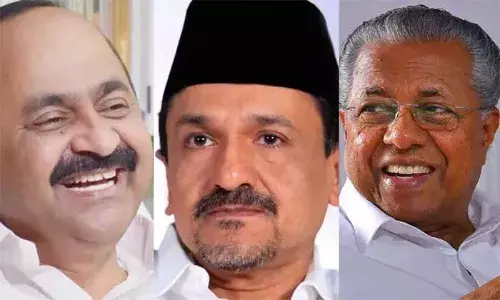 സാദിഖലി തങ്ങളെ വിമര്‍ശിക്കുന്നതില്‍ സിപിഎമ്മിനും ബിജെപിക്കും ഒരേ നാവ്; മുനമ്പം സംഭവത്തില്‍ ബിഷപ്പുമാര്‍ ഉള്‍പ്പെടെയുള്ളവരുമായി ചര്‍ച്ച നടത്തിയ ആളെയാണ് വര്‍ഗീയവാദിയായി കാണുന്നത്: വി ഡി സതീശന്‍