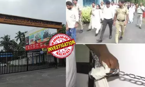 വായ്പയെടുത്ത നാലു കോടിയുടെ തിരിച്ചടവ് മുടങ്ങി; പലിശയടക്കം അടയ്‌ക്കേണ്ടത് 19 കോടിയോളം; എറണാകുളത്ത് കോളേജ് ജപ്തി ചെയ്യാനായി സ്വകാര്യ ബാങ്ക്;  തടയാനൊരുങ്ങി വിദ്യാര്‍ഥികള്‍;  സ്ഥലത്ത് വന്‍ പൊലീസ് സന്നാഹം