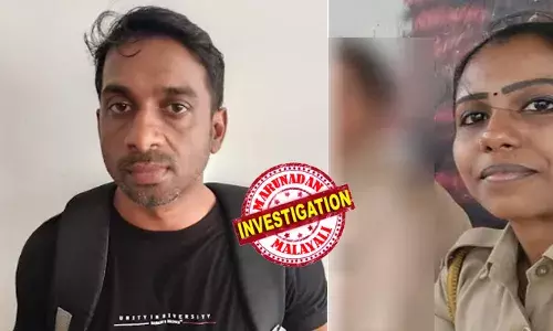 കണ്ണൂര്‍ കരിവെള്ളൂരില്‍ വനിതാ പൊലിസ് ഓഫീസറെ പെട്രോള്‍ ഒഴിച്ച് തീകൊളുത്തി ഭര്‍ത്താവ് വെട്ടിക്കൊന്നു; കൊല്ലപ്പെട്ടത് ചന്തേര സ്റ്റേഷനിലെ ദിവ്യശ്രീ; ദിവ്യയുടെ പിതാവിന് ഗുരുതര പരിക്ക്; ഭര്‍ത്താവിനായി തിരച്ചില്‍ തുടരുന്നു