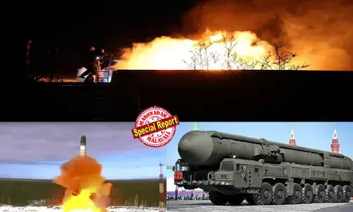 5500 ലേറെ കിലോമീറ്റര്‍ സഞ്ചാര ശേഷി;  ഒരേ ബാലിസ്റ്റിക് മിസൈലില്‍ നിന്ന് അനവധി പോര്‍മുനകള്‍ വ്യത്യസ്ത ലക്ഷ്യങ്ങളെ വേധിക്കുന്ന എം ആര്‍ വി സാങ്കേതിക വിദ്യ; യുദ്ധചരിത്രത്തില്‍ ഇതാദ്യമായി യുക്രെയിന് നേരേ ഭൂഖണ്ഡാന്തര ബാലിസ്റ്റിക് മിസൈല്‍ തൊടുത്തുവിട്ട് റഷ്യയുടെ തീക്കളി; ഇന്ത്യയോട് മുട്ടാന്‍ വന്നാല്‍ കയ്യിലുണ്ട് അഗ്നി-5 മിസൈല്‍