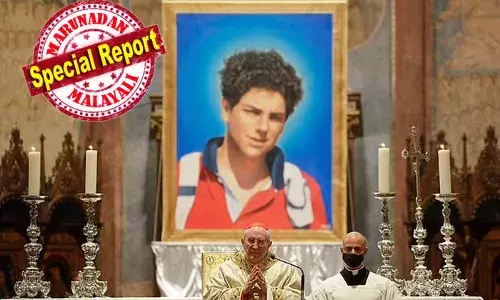 ന്യൂ ജന്‍ പിള്ളേര്‍ക്കായി ഒരു വിശുദ്ധനെ പ്രഖ്യാപിക്കാനൊരുങ്ങി പോപ്പ് ഫ്രാന്‍സിസ്; 1991-ല്‍ ജനിച്ച ആംഗ്ലോ- ഇറ്റാലിയന്‍ ആണ്‍കുട്ടിയെ അടുത്ത ഏപ്രിലില്‍ പോപ്പ് വിശുദ്ധനായി പ്രഖ്യാപിക്കും; ടെക്നോളജിയുടെ ദൈവവചനം പ്രഘോഷിച്ച കാര്‍ലോ അക്യൂട്ടീസ് ഇനി വിശുദ്ധന്‍