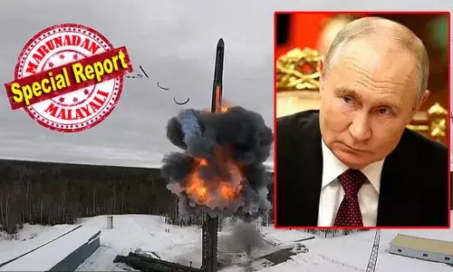 ട്രംപിനെ വെട്ടാന്‍ ബൈഡന്‍ ഒപ്പിച്ച പണി മൂന്നാം ലോകമഹായുദ്ധത്തില്‍ എത്തിച്ചേക്കും; യുക്രൈന് തിരിച്ചടി നല്‍കി റഷ്യയും ഇന്റര്‍ കോണ്ടിനെന്റല്‍ മിസൈല്‍ അയച്ചതോടെ യുദ്ധ സാധ്യത വളര്‍ന്നു; ബ്രിട്ടനെയും വെറുതെ വിടില്ലെന്ന് പുടിന്‍