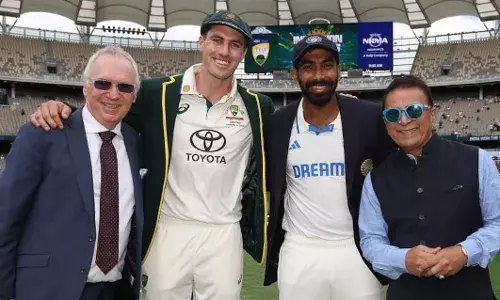 ടോസിട്ടതും ചരിത്രം: ടെസ്റ്റ് പരമ്പരകളുടെ 77 വര്‍ഷത്തെ ചരിത്രത്തില്‍ ആദ്യം; അപൂര്‍വ നേട്ടവുമായി കമിന്‍സും ബുംറയും