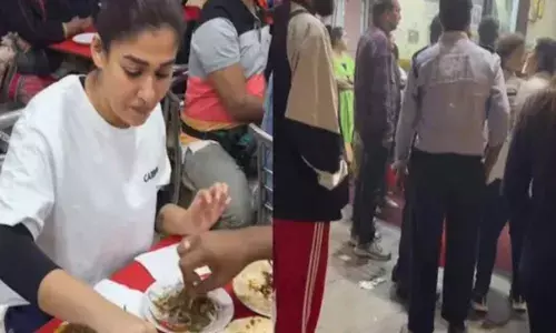 30 മിനിറ്റോളം ക്യൂവില്‍ നിന്നിട്ടും ആരും തിരിച്ചറിഞ്ഞില്ല: ദില്ലിയിലെ സാധാരണ റെസ്‌റ്റൊറന്റില്‍ നിന്നും ഭക്ഷണം കഴിക്കുന്ന വീഡിയോ പങ്കുവെച്ച് നയന്‍താരയും വിഘ്‌നേഷും