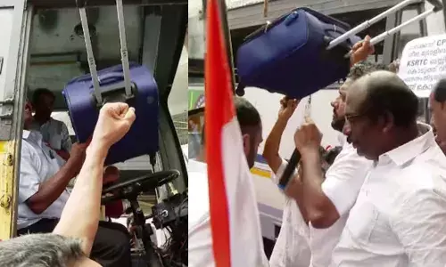 സിപിഎമ്മിന് നീല ട്രോളി ബാഗ് കിട്ടിയല്ലോ! പാലക്കാട്ടേക്കുള്ള സൂപ്പര്‍ഫാസ്റ്റ് ബസില്‍ നീല ട്രോളി ബാഗ് പാഴ്‌സല്‍; രാഹുല്‍ മാങ്കൂട്ടത്തിലിന്റെ വിജയത്തിന് പിന്നാലെ പാലക്കാട്ടെ സിപിഎമ്മിന് യൂത്ത് കോണ്‍ഗ്രസിന്റെ മറുപടി