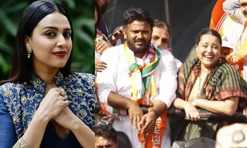 ദിവസം മുഴുവന്‍ വോട്ടെടുപ്പ് നടന്നിട്ടും ഇവിഎമ്മില്‍ എങ്ങനെ 99% ചാര്‍ജ്; വോട്ട് മുഴുവന്‍ ബിജെപിക്ക്;  ഭര്‍ത്താവ് ഫഹദ് അഹ്‌മദ് മത്സരിക്കുന്ന അണുശക്തി നഗറില്‍ വോട്ടിങ് മെഷീനില്‍ ക്രമക്കേട് ആരോപിച്ച് സ്വര ഭാസ്‌കര്‍