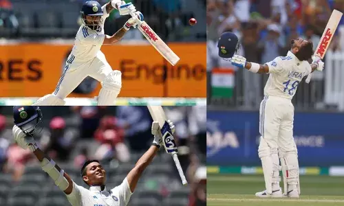 ഓസിസ് മണ്ണില്‍ സെഞ്ചുറി തിളക്കവുമായി കിങ് കോലി; കരിയറിലെ മുപ്പതാം സെഞ്ചുറിയുമായി ബ്രാഡ്മാനെ പിന്നിട്ട് ഇന്ത്യന്‍ താരം;  റെക്കോര്‍ഡ് ബുക്കില്‍ ഇടംപിടിച്ച് ജയ്‌സ്വാള്‍; 534 റണ്‍സ് വിജയലക്ഷ്യം ഉയര്‍ത്തി ഇന്ത്യ; ഓസിസിന് ബാറ്റിംഗ് തകര്‍ച്ച