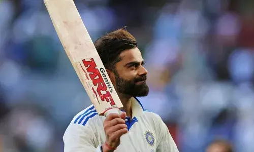 കാത്ത് കാത്തിരുന്ന സെഞ്ചുറി; ടെസ്റ്റിലെ കോഹ് ലിയുടെ സെഞ്ചുറി 16 മാസത്തിന് ശേഷം, റെക്കോര്‍ഡില്‍ ബ്രാഡ്മാനേയും സച്ചിനെയും പിന്തള്ളി കിങ്