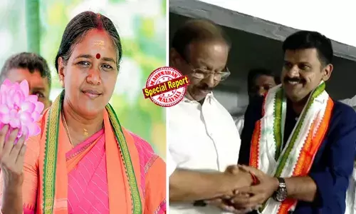 ശോഭ സുരേന്ദ്രനെ കോണ്‍ഗ്രസ്സിലെത്തിക്കാന്‍ ചരട് വലിച്ച് സന്ദീപ് വാര്യര്‍; സമ്മതമെങ്കില്‍ മികച്ച പദവി വാഗ്ദാനം ചെയ്യാന്‍ സന്ദീപിനെ അനുവദിച്ച് കോണ്‍ഗ്രസ്സ് നേതൃത്വം; ബിജെപിയില്‍ തന്നെ തുടര്‍ന്ന് പോരാട്ടം തുടരാന്‍ ശോഭയും; സന്ദീപിന്റെ വരവ് ഗുണം ചെയ്‌തെന്ന നിഗമനത്തില്‍ ഓപ്പറേഷന്‍ ബിജെപി തുടരാന്‍ ഉറച്ച് കോണ്‍ഗ്രസ്സ്