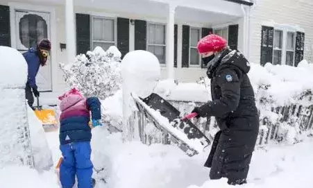 അമേരിക്കയിലുടനീളം കനത്ത മഞ്ഞുവീഴ്ചയ്ക്ക് സാധ്യത; മുന്നറിയിപ്പ് നൽകി കാലാവസ്ഥാ പ്രവചനം; അതീവ ജാഗ്രത!