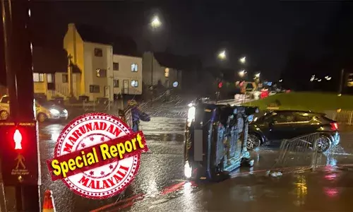 യുകെയിലെ റോഡില്‍ തെന്നി വാഹനങ്ങളുണ്ടാക്കുന്ന അപകടങ്ങള്‍ 15,000ത്തിലേറെ; കഴിഞ്ഞ ദിവസം രാത്രി കവന്‍ട്രിയില്‍ മലയാളി അമ്മയും കുഞ്ഞും തെന്നി മറിഞ്ഞ കാറില്‍ നിന്നും രക്ഷപ്പെട്ടത് ഭാഗ്യത്തിന്റെ തലനാരിഴയില്‍; തണുത്തുറഞ്ഞ രാത്രിയില്‍ പതുങ്ങി എത്തുന്ന മഞ്ഞും മഴയും റോഡുകളില്‍ കാത്തിരിക്കുന്നത് അപകട രൂപത്തില്‍