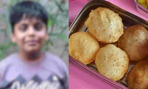 സ്കൂൾ ലഞ്ച് ബ്രേക്കിൽ മൂന്ന് പൂരി ഒരുമിച്ച് കഴിക്കാൻ ശ്രമിച്ചു; 11-കാരന് ദാരുണാന്ത്യം; ഞെട്ടലോടെ അധ്യാപകർ; ദാരുണ സംഭവം ഹൈദരബാദിൽ