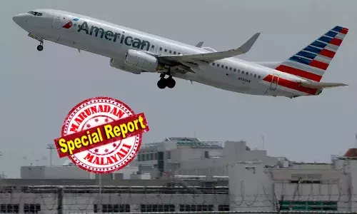 40,000 അടി ഉയരത്തിൽ പറന്ന് അമേരിക്കൻ എയർലൈൻസ്; വിമാനത്തിനുള്ളിൽ യാത്രക്കാരന്റെ പരാക്രമം; വാതിൽ തുറക്കാൻ ശ്രമം; ഭയന്ന് നിലവിളിച്ച് ബാക്കി യാത്രക്കാർ; ജീവനക്കാർക്കും തലവേദനയായി; ഒടുവിൽ സേഫ്റ്റി ടാപ്പ് കിട്ടിയ എയർ ഹോസ്റ്റസ് ചെയ്തത്!