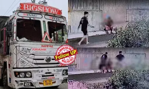 മദ്യ ലഹരിയില്‍ ഒന്നുതല ഉയര്‍ത്താന്‍ പോലും വയ്യ; കാല്‍ നിലത്തുറയ്ക്കുന്നില്ല; മാഹിയില്‍ നിന്നും വിലക്കുറവില്‍ കിട്ടിയ മദ്യം ആക്രാന്തത്തോടെ മോന്തി; ഒടുവില്‍ ഡ്രൈവര്‍ ജോസിന് ബോധം പോയതോടെ ഡ്രൈവിങ് ഏറ്റെടുത്ത് ക്ലീനര്‍ അലക്‌സ്; നാട്ടിക ദുരന്തത്തില്‍ ഇരുവരെയും യുവാക്കള്‍ പിടികൂടുന്ന ദൃശ്യങ്ങള്‍ പുറത്ത്