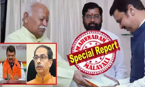 ഷിന്‍ഡേയെ തകര്‍ക്കുമോ മകനെ ഉപമുഖ്യമന്ത്രിയാക്കാനുള്ള മോഹം! കണ്‍വീനര്‍ സ്ഥാനവും ശ്രീകാന്ത് ഷിന്‍ഡെയ്ക്ക് ഉപമുഖ്യമന്ത്രിപദവുമെന്ന ഏകനാഥിന്റെ ആവശ്യം അംഗീകരിക്കും; ഫഡ്‌നാവീസ് മുഖ്യമന്ത്രിയാകും; ശിവസേനയ്ക്ക് വഴങ്ങുന്നത് കേന്ദ്രത്തിലെ ഭൂരിപക്ഷക്കുറവ് കാരണം; ഉദ്ദവ് എത്തിയാല്‍ ചിത്രം മാറും; മഹാരാഷ്ട്രയില്‍ ഫഡ്‌നാവീസ് മുഖ്യമന്ത്രിയാകും