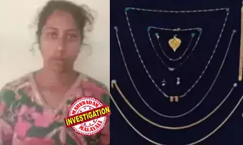 ഡോക്ടറുടെ വീട്ടില്‍ വീട്ടുജോലിക്കായി എത്തി; രണ്ട് മാസത്തിനിടെ മോഷ്ടിച്ചത് ഏഴ് ലക്ഷം രൂപയുടെ സ്വര്‍ണവും പണവും; ചോദ്യം ചെയ്യല്‍ ഒഴിവാക്കാന്‍ കൈ ഞരമ്പ് മുറിച്ച് ആത്മഹത്യാശ്രമം; തെളിവായത് കാമുകന് അയച്ച ഫോട്ടോ; 31കാരി അറസ്റ്റില്‍