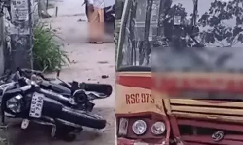 ആലപ്പുഴയിൽ കെഎസ്ആർടിസി ബസ് ഇടിച്ച് അപകടം; ബൈക്ക് യാത്രക്കാരായ രണ്ട് യുവാക്കൾക്ക് ദാരുണാന്ത്യം