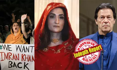 പ്രണയച്ചതിയിലുടെ ഇമ്രാന്റെ ജീവിത സഖിയായി; ഇപ്പോള്‍ ജിന്നുമ്മയില്‍ നിന്ന് ജനകീയ നേതാവിലേക്ക്; ഇമ്രാനു വേണ്ടി പ്രക്ഷോഭത്തിന് നേതൃത്വം കൊടുത്ത് മൂന്നാം ഭാര്യ ബുഷ്റ ബീവി; വിശുദ്ധയായ വനിത എന്നറിയപ്പെട്ടിരുന്ന മുന്‍ ആള്‍ദൈവം പാക്കിസ്ഥാന്റെ ഗതി മാറ്റുമോ?