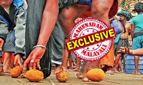 ഒരു റൗണ്ട് നാളികേരം ഉരുട്ടും; ഒരു നാളികേരത്തിന് 25 രൂപ വാങ്ങും; ഒരിക്കല്‍ ഉരുട്ടിയ നാളികേരം തന്നെ വീണ്ടും ഉരുട്ടുന്നതിനാല്‍ ലേലം എടുത്തിരിക്കുന്ന ആള്‍ക്ക് ലാഭം ഇരട്ടി! മഞ്ഞള്‍പൊടിയക്കം വില്‍പ്പന വസ്തുക്കള്‍; ഹൈക്കോടതിയുടെ പുതിയ വിധി വെട്ടിലാക്കുന്നത് തിരുവിതാംകൂര്‍ ദേവസ്വം ബോര്‍ഡിനെ