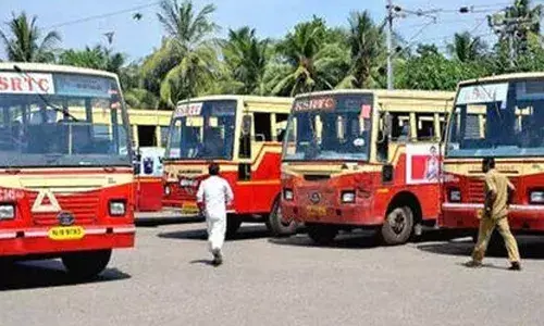 കുത്തനെയുള്ള ഇറക്കം ഇറങ്ങുന്നതിനിടെ കെ.എസ്.ആര്‍.ടി.സി. ബസിന്റെ ബ്രേക്ക് പോയി; വന്‍ അപകടം ഒഴിവാക്കിയത് ഡ്രൈവറുടെ മനസാന്നിധ്യം