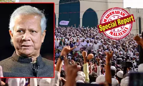 ഇന്ത്യയെ അവഹേളിച്ച് ബംഗ്ലാദേശ് പ്രകോപനം തുടരുന്നു; ദേശീയ പതാകയില്‍ ചവിട്ടി നടന്നു യൂണിവേഴ്‌സിറ്റി വിദ്യാര്‍ത്ഥികള്‍; ബംഗ്ലാദേശികളെ ചികിത്സിക്കില്ലെന്ന് കൊല്‍ക്കത്തയിലെ ആശുപത്രി; ഇന്ത്യക്കെതിരെ വിമര്‍ശനവുമായി ഇടക്കാല സര്‍ക്കാറിന്റെ തലവന്‍ മുഹമ്മദ് യൂനുസും