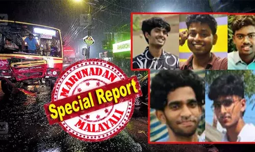 കനത്ത മഴയില്‍ കളര്‍കോടിനെ നടുക്കിയ ദുരന്തത്തില്‍ ദേശീയപാത ചോരപ്പുഴയായി; ഇടിയുടെ ആഘാതത്തില്‍ കാര്‍ ബസിന്റെ അടിയിലായി; കെചൂണ്ടിമുക്കിലെ പാന്‍ സിനിമാസിലേക്കുള്ള രാത്രി യാത്രയില്‍ അപകടം; കെഎസ്ആര്‍ടിസി ബസും കാറും തമ്മില്‍ നേര്‍ക്കുനേര്‍ ഇടി; കാറില്‍ നിന്നുയര്‍ന്നത് നിലവിളി  ശബ്ദം; ദൃക്‌സാക്ഷികള്‍ ആദ്യ രക്ഷാപ്രവര്‍ത്തകരായി