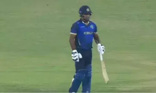 പൊരുതിയത് ജലജ് സക്‌സേന മാത്രം; സഞ്ജുവും സംഘവും 87ന് പുറത്ത്; അപരാജിത അര്‍ധസെഞ്ചറിയുമായി കെ.എസ്. ഭരതിന്റെ മറുപടി;  ജയത്തോടെ മുഷ്താഖ് അലി ട്രോഫിയില്‍ ആന്ധ്ര മുന്നോട്ട്: കേരളത്തിന്റെ ക്വാര്‍ട്ടര്‍ പ്രതീക്ഷ തുലാസില്‍