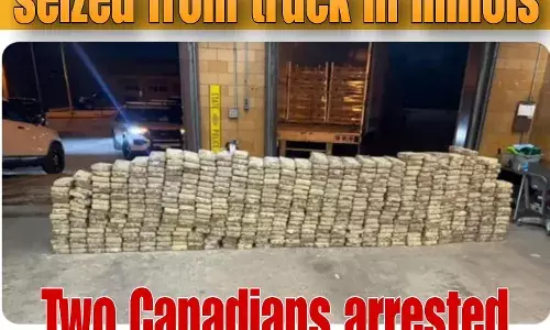 40 മില്യണ് ഡോളറിന്റെ മയക്കുമരുന്ന് പിടികൂടി: രണ്ട് ഇന്ത്യക്കാര് യുഎസില് അറസ്റ്റില് 40 മില്യണ് ഡോളറിന്റെ മയക്കുമരുന്ന് പിടികൂടി: രണ്ട് ഇന്ത്യക്കാര് യുഎസില് അറസ്റ്റില്