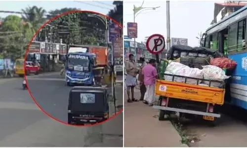 നിയന്ത്രണം വിട്ട് ഓട്ടോറിക്ഷ ആളെ ഇറക്കുകയായിരുന്ന ബസ്സിന്റെ വാതിലിൽ ഇടിച്ചു; വിദ്യാർഥിനിക്ക് പരിക്ക്; സംഭവം പാലക്കാട് പട്ടാമ്പിയിൽ