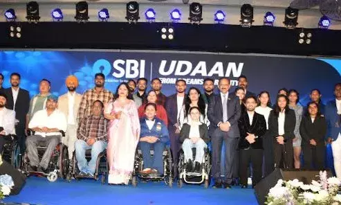 ലോക ഭിന്നശേഷി ദിനം:പാരാലിമ്പിക്സ് ചാമ്പ്യന്മാരെ ആദരിച്ച് എസ്ബിഐ