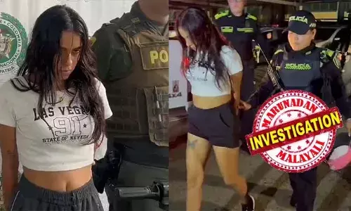 കണ്ണില്‍ ചോരയില്ലാതെ ആരെയും കൊല്ലും; ഒടുവില്‍ പകയ്ക്കക്ക് ഇരയായത് ബോയ് ഫ്രണ്ട്; ലഹരി മാഫിയ തലൈവിയായി അടക്കി ഭരിച്ചു; കൊളംബിയയിലെ ഇരുപത്തിമൂന്നുകാരിയായ മാഫിയ റിങ് ലീഡറെ ജീവനോടെ പിടിച്ച് കൈവിലങ്ങ് വെച്ച് പ്രദര്‍ശിപ്പിച്ച് പോലീസ്