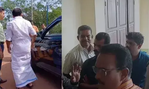 കോഴ വാങ്ങി ബന്ധുവായ സിപിഎമ്മുകാരന് നിയമനം നല്‍കാന്‍ നീക്കമെന്ന് ആരോപണം; കണ്ണൂരില്‍ എം.കെ രാഘവന്‍ എംപിയെ തടഞ്ഞ് കോണ്‍ഗ്രസുകാര്‍; പ്രതിഷേധിച്ചവരെ പോലീസെത്തി നീക്കി; നിയമന നീക്കത്തിനെതിരെ കെ.പി.സി.സി, എ.ഐ.സി.സി നേതൃത്വത്തിന് പരാതി