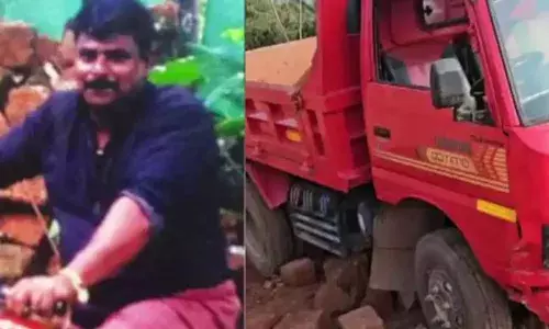 ലോറിക്കുള്ളിൽ ഡ്രൈവര്‍ കുഴഞ്ഞ് വീണ് മരിച്ചു; നിയന്ത്രണം തെറ്റി വാഹനം പാഞ്ഞുകയറി; മൂന്ന് തൊഴിലാളികൾക്ക് പരിക്ക്; ദാരുണ സംഭവം മലപ്പുറത്ത്