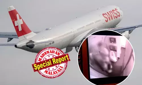 ബാങ്കോക്ക് നിന്ന് സൂറിച്ചിലേക്ക് ദൈര്‍ഘ്യമേറിയ ഫ്‌ലൈറ്റ്; 12 മണിക്കൂര്‍ യാത്ര; യാത്രക്കിടെ ദമ്പതികളുടെ പ്രവര്‍ത്തിയില്‍ പൈലറ്റിന്റെ കിളി പോയി; ഒഴിഞ്ഞയിടത്ത് ലൈംഗിക ബന്ധത്തിലേര്‍പ്പെട്ടു; ലൈവ് പകര്‍ത്തി കോക്ക്പിറ്റ് ക്യാമെറ; ആകാശത്തും രക്ഷയില്ലെന്ന് യാത്രക്കാര്‍; വിമാനത്തില്‍ നടന്നത്!