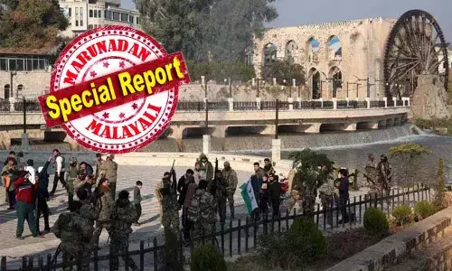 റിബലുകളുടെ മുന്നേറ്റത്തില്‍ വിറച്ച് അസ്സാദ് നാട് വിട്ടെന്ന് സ്ഥിരീകരണം; ഡമാസ്‌ക്കസ് നഗരം വളഞ്ഞ വിമതര്‍ നിര്‍ണായക നീക്കത്തിലേക്ക്; പ്രസിഡന്റിന്റെ  ഷഡ്ഢി മാത്രം ധരിച്ചുള്ള ചിത്രം പുറത്ത് വിട്ട് വിമതര്‍; ദിവസങ്ങള്‍ക്കുള്ളില്‍ അമേരിക്കന്‍ പിന്തുണയുള്ള ഇസ്ലാമിക ഭരണത്തിലേക്ക് സിറിയ